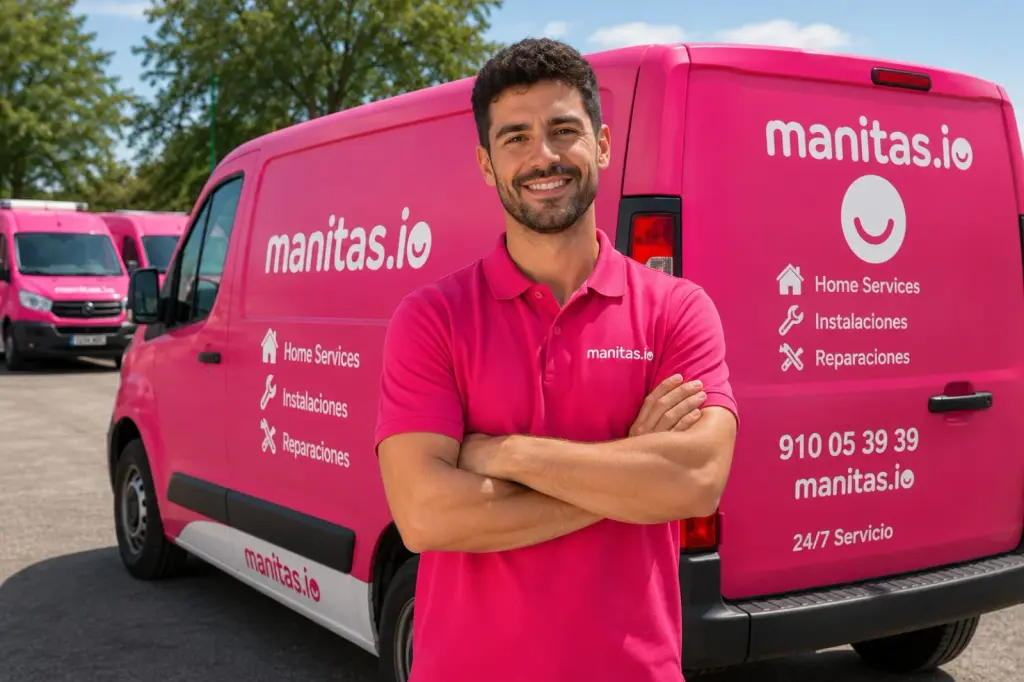 Profesional manitas.io con flota de vehículos en Torrevieja